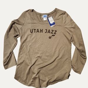 NBA Utah Jazz Long Sleeve Tee NWT